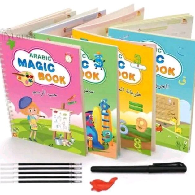 4 كتب Magic Book لتعليم الأطفال بطريقة ممتعة وسحرية! 🪄📚
